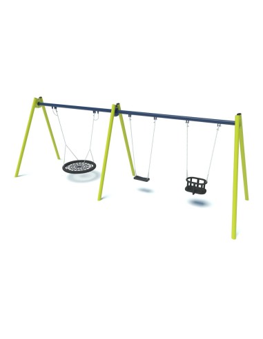 Playground - Flat, bucket swing + BG