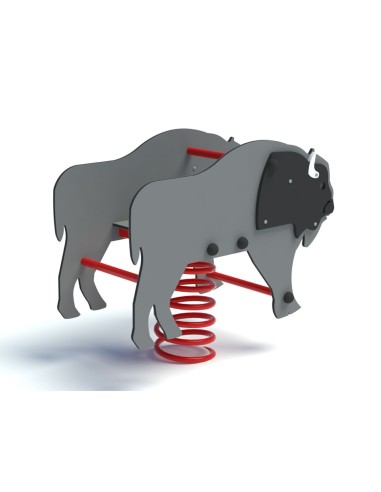 Žaidimų aikštelė - ŻUBR spyruoklinis rokeris