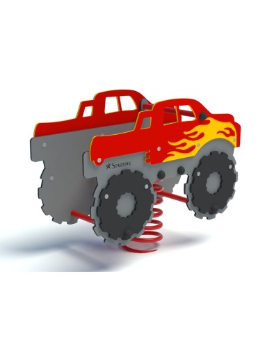Playground - MONSTER TRUCK spring rocker