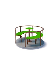 Детская площадка - Карусель 2