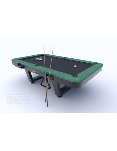 Game table - an outdoor billiard table designed for playing in public places