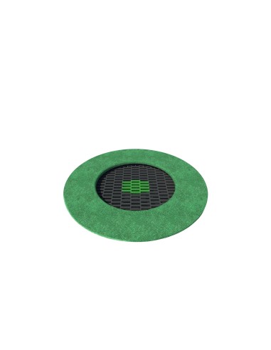 Trampolines - SMALL KRATER above ground trampoline for playground