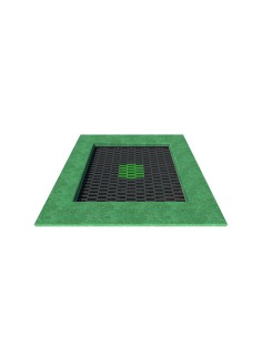 Trampolines - Above ground trampoline for playground SMALL 104X104cm 2