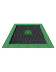 Батуты - Наземный батут KOLOS для детской площадки, 205 x 205 см 2