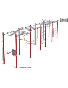 Street sports - Crossfit Station set - street workout