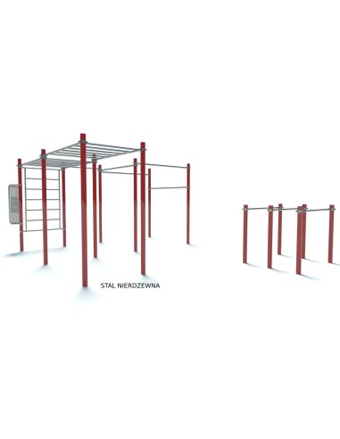 Gatvės sportas - Vidutinis komplektas - street workout