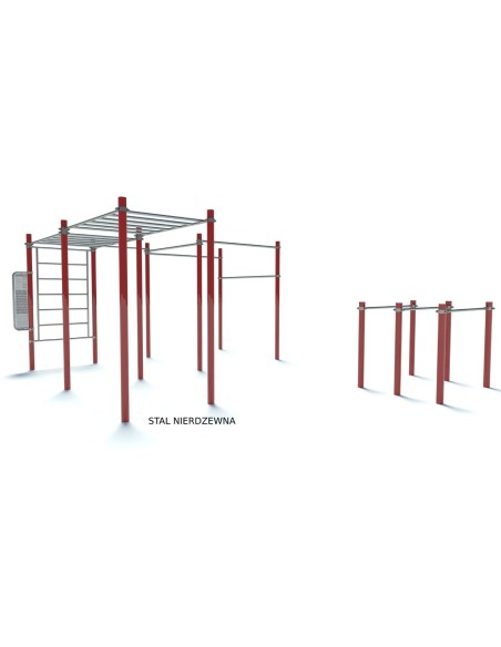 Gatvės sportas - Vidutinis komplektas - street workout