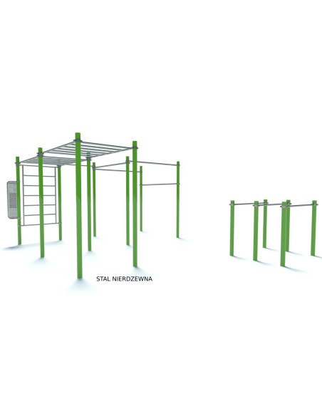 Gatvės sportas - Vidutinis komplektas - street workout