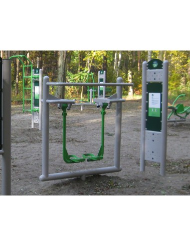 Lauko treniruokliai - Bėgikas – lauko treniruoklių salė