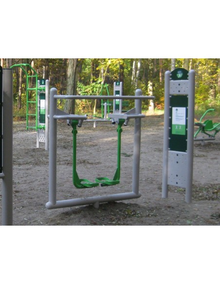 Lauko treniruokliai - Bėgikas – lauko treniruoklių salė