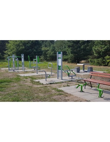 Lauko treniruokliai - Dviratis – lauko treniruoklių salė