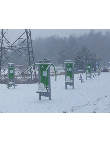 Lauko treniruokliai - Dviratis – lauko treniruoklių salė