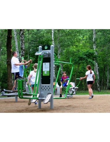 Outdoor Exercise Equipment - Single Leg Press - Outdoor Gym