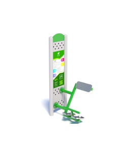 Outdoor exercise equipment - Single back straightener - outdoor gym