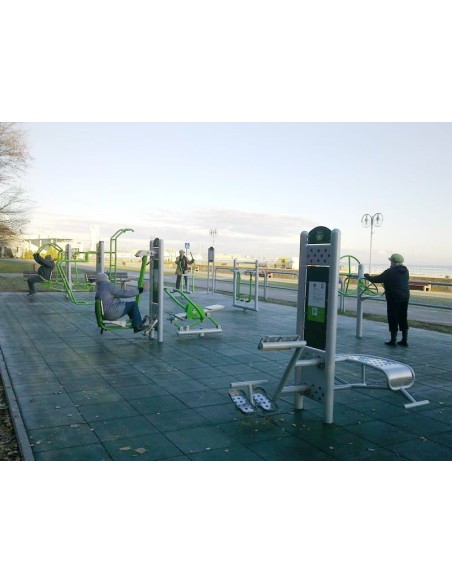 Lauko treniruokliai - Vienvietis suoliukas – lauko treniruoklių salė