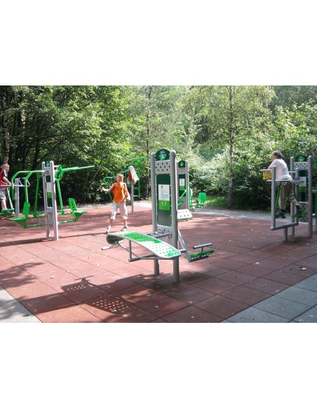 Lauko treniruokliai - Vienvietis suoliukas – lauko treniruoklių salė