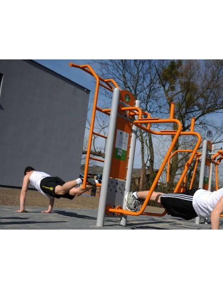 Lauko treniruokliai - Vienvietės kopėčios – lauko treniruoklių salė