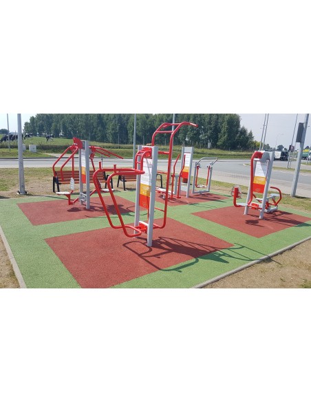 Outdoor exercise equipment - Single ladder - outdoor gym