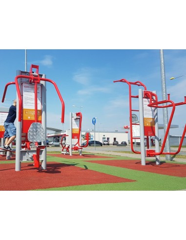 Lauko treniruokliai - Vienvietės kopėčios – lauko treniruoklių salė