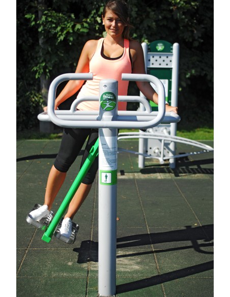 Lauko treniruokliai - Vienvietė švytuoklė – lauko treniruoklių salė