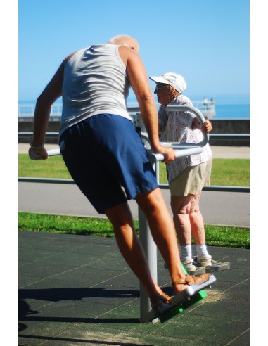 Lauko treniruokliai - Dviguba švytuoklė – lauko treniruoklių salė