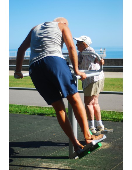 Lauko treniruokliai - Dviguba švytuoklė – lauko treniruoklių salė