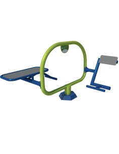 Outdoor exercise equipment - Bench + Back stretcher - gym for kids