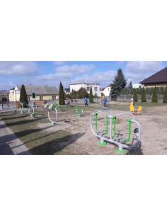 Āra trenažieri - Sols + Muguras nestuves - sporta zāle bērniem 2