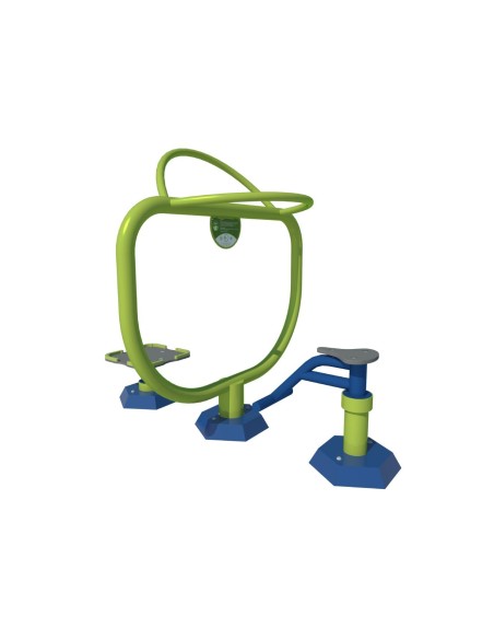 Outdoor exercise equipment - Seated and standing treadmill - fitness for children