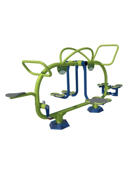 Outdoor exercise equipment - COMBO 4in1 - children's gym