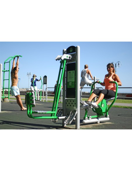 Lauko treniruokliai - Irklavimo treniruoklis – lauko treniruoklių salė