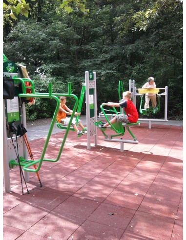 Lauko treniruokliai - Irklavimo treniruoklis – lauko treniruoklių salė