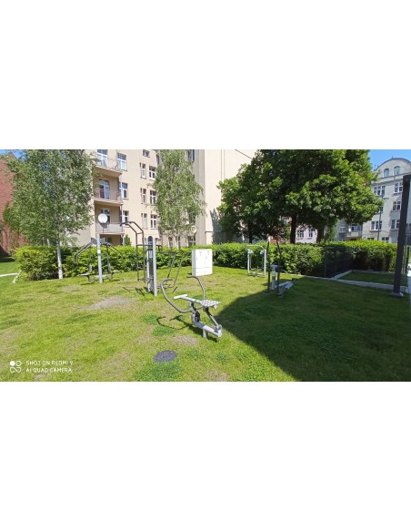 Lauko treniruokliai - Irklavimo treniruoklis – lauko treniruoklių salė