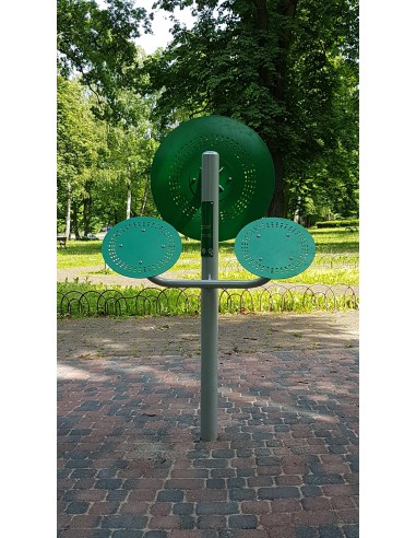 Outdoor exercise equipment - Double handlebar - outdoor gym