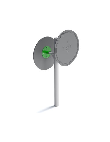 Outdoor exercise equipment - Large double-sided wheels - outdoor gym