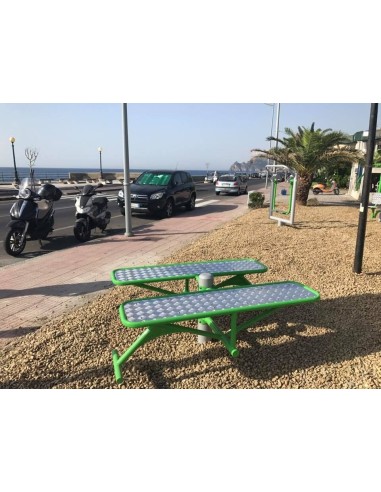 Lauko treniruokliai - Vienvietis suoliukas – lauko treniruoklių salė