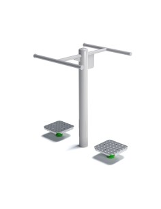 Outdoor exercise equipment - Double twister - outdoor gym