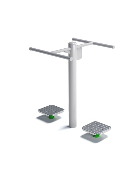 Outdoor exercise equipment - Double twister - outdoor gym