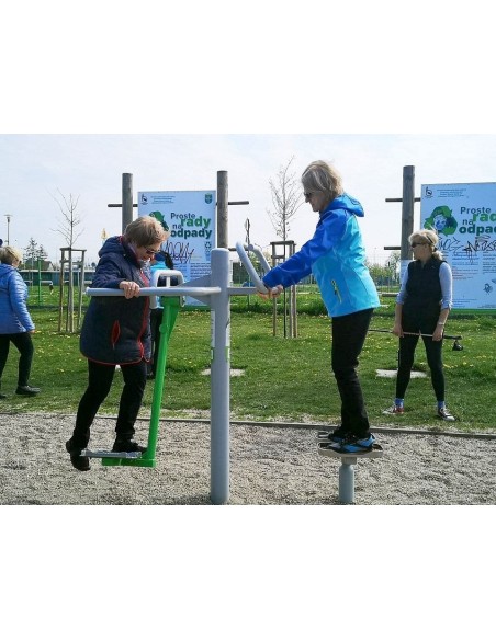 Lauko treniruokliai - Double twister – lauko treniruoklių salė