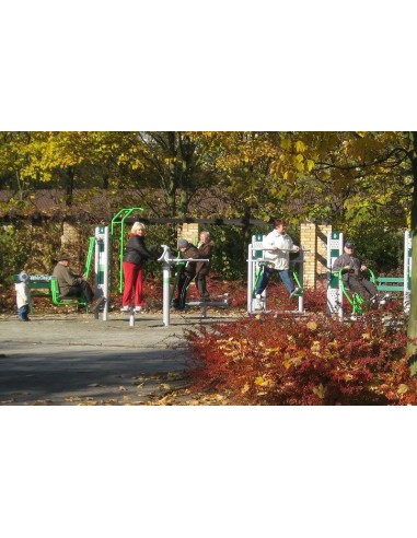 Lauko treniruokliai - Double twister – lauko treniruoklių salė