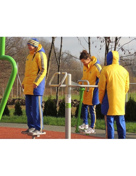 Lauko treniruokliai - Double twister – lauko treniruoklių salė