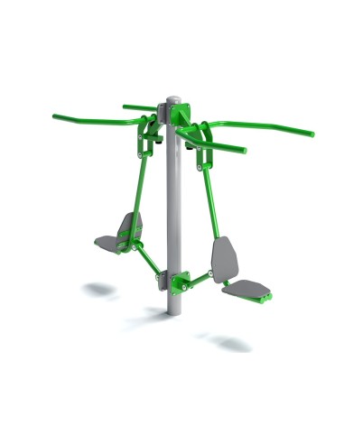 Outdoor Exercise Equipment - Double overhead lift - outdoor gym