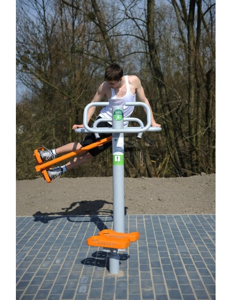 Lauko treniruokliai - Jumping Jack + Pendulum - lauko treniruoklių salė