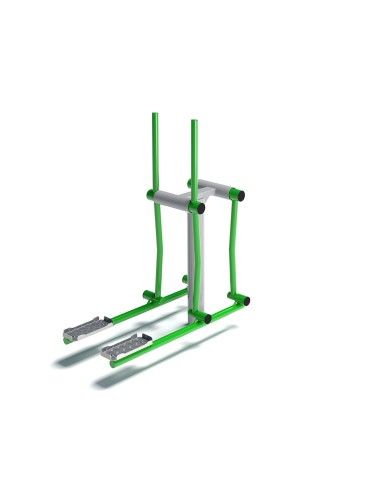 Outdoor exercise equipment - Single skier - outdoor gym