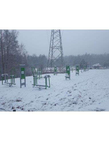 Lauko treniruokliai - Vienvietis slidininkas – lauko treniruoklių salė