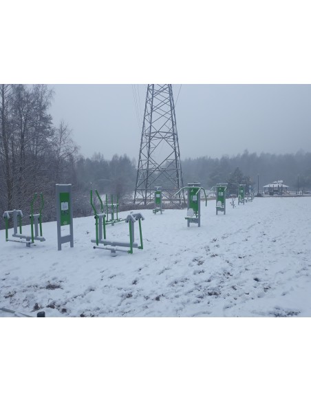 Lauko treniruokliai - Vienvietis slidininkas – lauko treniruoklių salė