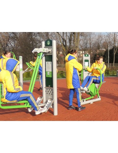 Lauko treniruokliai - Pėdų presas – lauko treniruoklių salė