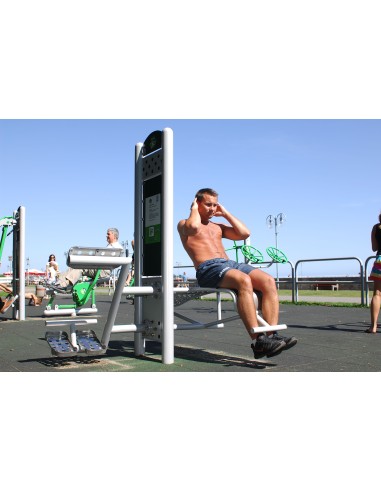 Lauko treniruokliai - Suoliukas – lauko treniruoklių salė