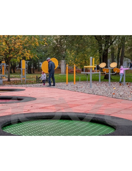 Lauko treniruokliai - Vairas – lauko treniruoklių salė