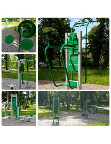 Lauko treniruokliai - Vairas – lauko treniruoklių salė